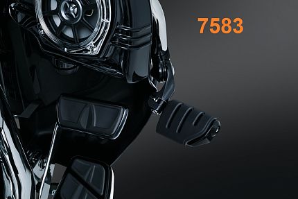 Выносы Tour-Tech™ с крепежом на дуги 1.25 дюйма, чёрные (пара)