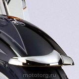 Хромированные канты на переднее крыло, металл (2 шт)