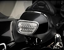 **Диодная оптика в зеркала с белыми линзами, янтарный свет, для 01-17гг.