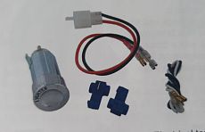 Встраиваемый хромированный прикуриватель 12V для GL1800, 01-17гг