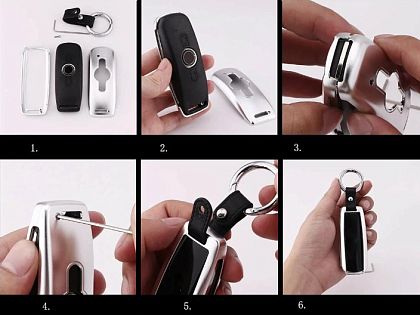 Чехол для брелка GL1800, 18-UP, металл