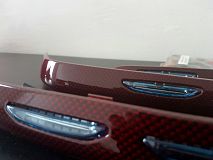 Эксклюзивные молдинги Carbon Red с диодной подсветкой для Goldwing 1800 01-10гг