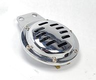 Гудок (сигнал) в хромированном корпусе 12V, 105дБ, 390Hz