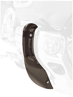 Ветрозащита на дуги для GL1800, 01-17гг, черные (пара)