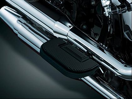 Складывающиеся площадки Ribbed Black, 12см*22см, водительские или пассажрские (пара)