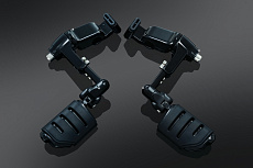 Выносы  ERGO III Gloss Black с подножкам Trident Dually (пара)