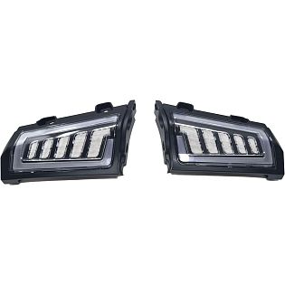 Диодные огни на низ боковых кофров (гарарит/стоп/поворот)