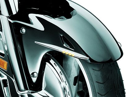 Молдинги на переднее крыло, с подсветкой L.E.D. (пара)