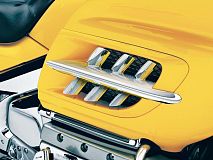 Накладка на воздухозаборник Shark Gills, без окантовки, без решетки (пара)