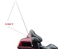 Хлыст антенны Goldwing 1800 OEM-оригинал, (такой же как штатный)