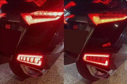 Диодные огни на низ боковых кофров (гарарит/стоп/поворот)