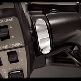 Заглушки на руль, хром (пара)