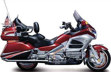 Подсветка для заднего колеса Ring of Fire™ для GL1800 (цвет огней - красный/красный)