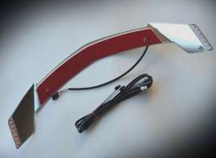 (Хром) Спойлер на центральный кофр GL18, 21-UP (гарарит/стоп/поворот)