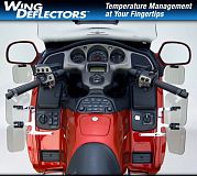 Боковая ветрозащита Wing Deflectors™ с регулированием (тонировка 50%)