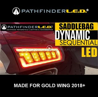 Диодные огни на низ боковых кофров (гарарит/стоп/поворот)