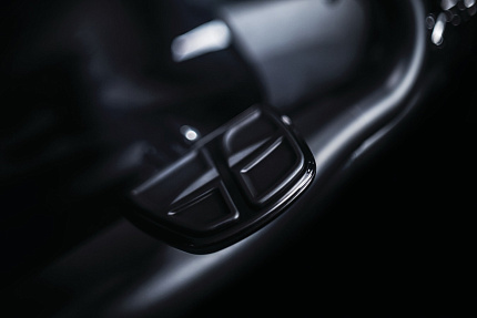 Площадки Gloss Black Kinetic Mini 12см х 14см (пара)