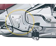 Хромированные накладки на раму (пара)