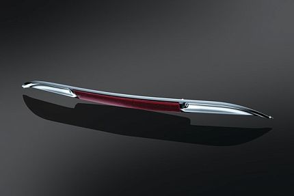 Накладка на низ заднего кофра с доп.светом габариты/стоп для 12-UP