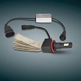 Лампа (H11), белый свет, диодный, 12v, 30Wt, яркость 2800 lm (1шт)