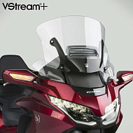 Ветровое стекло с ВЕНТИЛЯЦИЕЙ VStream+® Deluxe, шир:56см * выс:43см