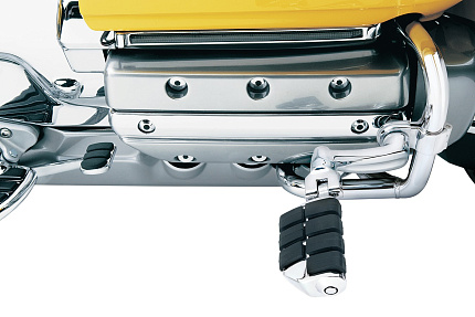 Выносы Longhorn Offset Highway с подножками Dually ISO®, хром (пара)