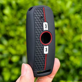 Чехол для брелка GL1800, 18-UP, силиконовый красный
