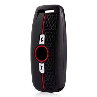 Чехол для брелка GL1800, 18-UP, силиконовый красный