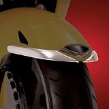 Накладка на переднее крыло без подсветки, хром (пара)