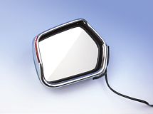 Хром окантовки на зеркала со светодиодной подсветкой (пара)