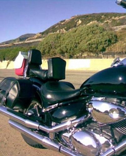 Водительская спинка для VT600, VLX600 Стиль #02 