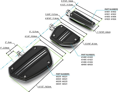 Платформа Twin Rail (пара)