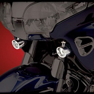 Галогеновые доп.фары Mini для Goldwing 1800, хром