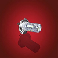 Лампа (H7), белый свет, 16 диодов, 12v, 18Wt, яркость 2000 lm (1шт)