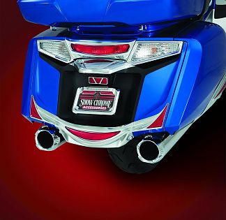 Накладки на боковые кофры для GL1800, 12-17гг (пара)