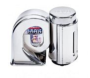 Хромированный пневматический гудок (сигнал) WOLO BIG BAD MAX 123.5дБ - 320 Hz