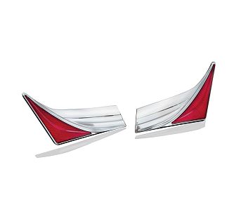 Накладки на боковые кофры для GL1800, 12-17гг (пара)